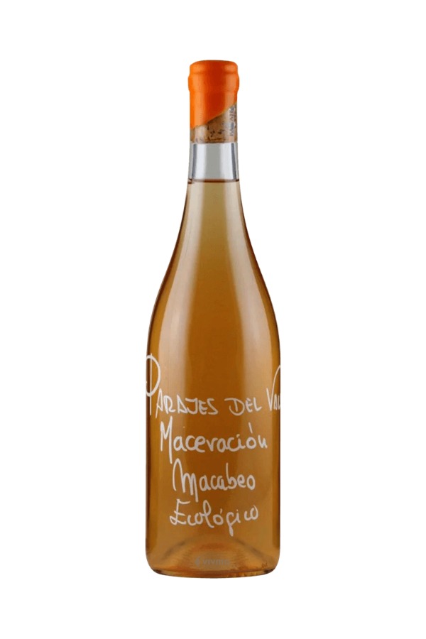 Vino Parajes del Valle Macabeo Ecológico Orange