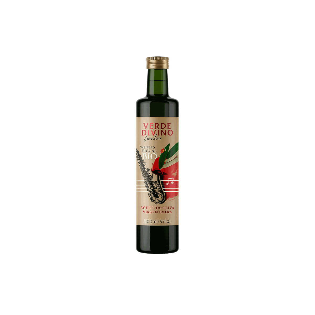 Aceite de Oliva Virgen Extra Verde Divino Ecológico 500 ml