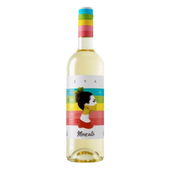 Botella de vino blanco frizzante Carchelo EYA Moscato de Bodegas Carchelo