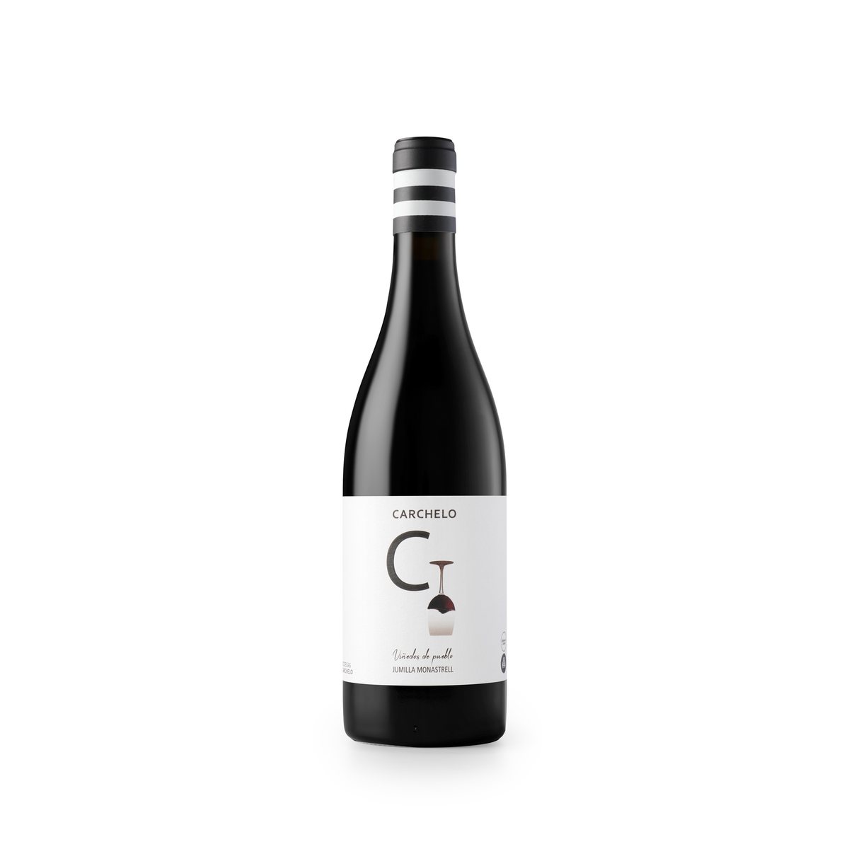 Botella de vino tinto Carchelo Monastrell Viñedos de Pueblo D.O.P. Jumilla de Bodegas Carchelo