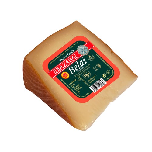 Queso Idiazabal ahumado Belai D.O.P. cuña de 150 g